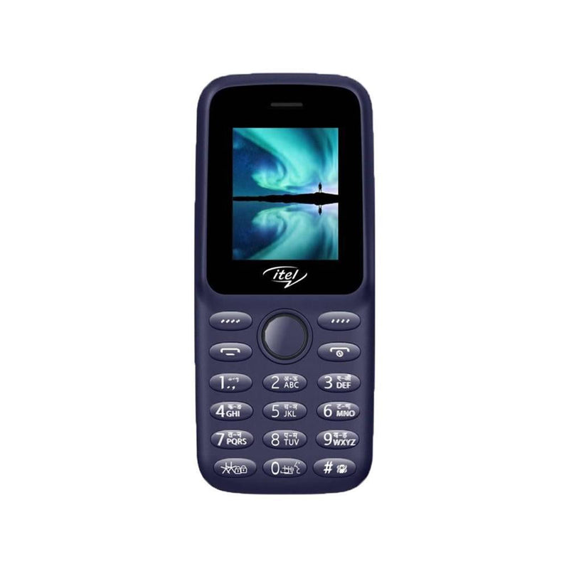Itel 2163 4MB RAM 4MB ROM (Blue) Free Itel Cup - Mobile Phones - Save 'N Earn Wireless