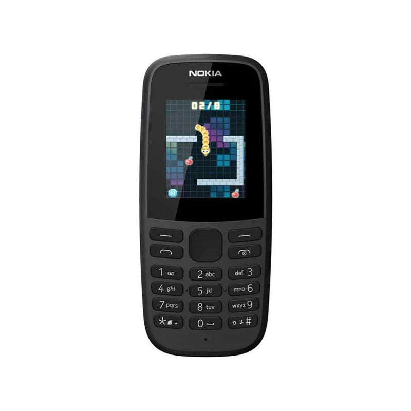 Nokia 105 DS 4MB RAM 4MB ROM (Black)