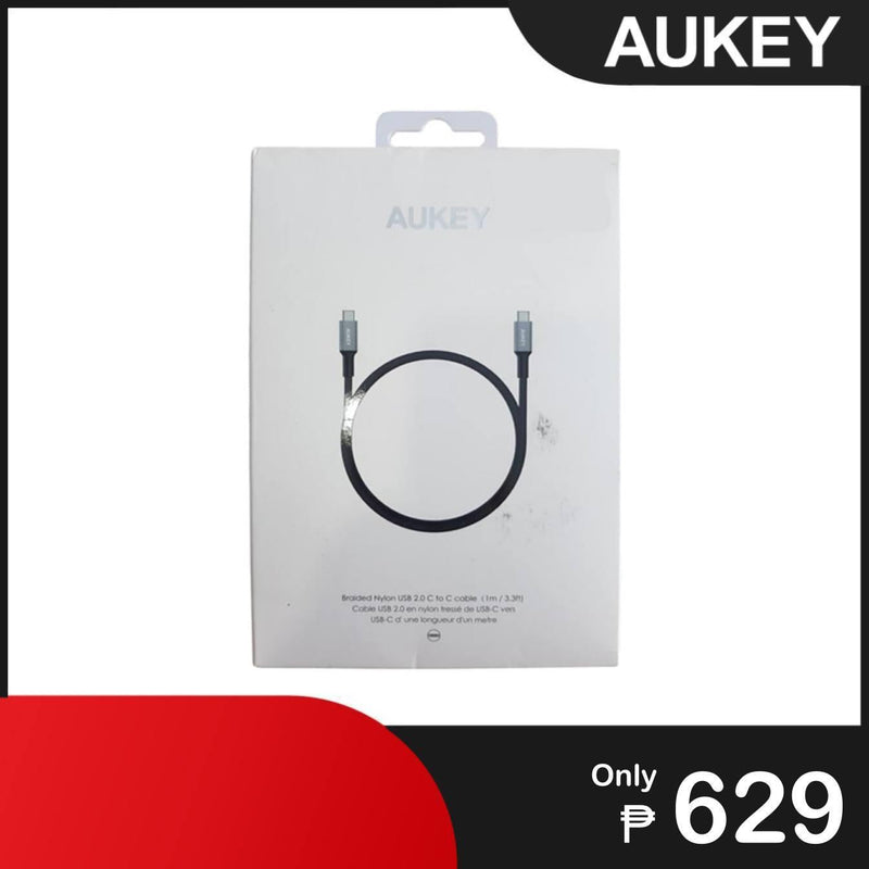Aukey CB-CD5 Type-C Cable (Gray) - Accessories - Save 'N Earn Wireless
