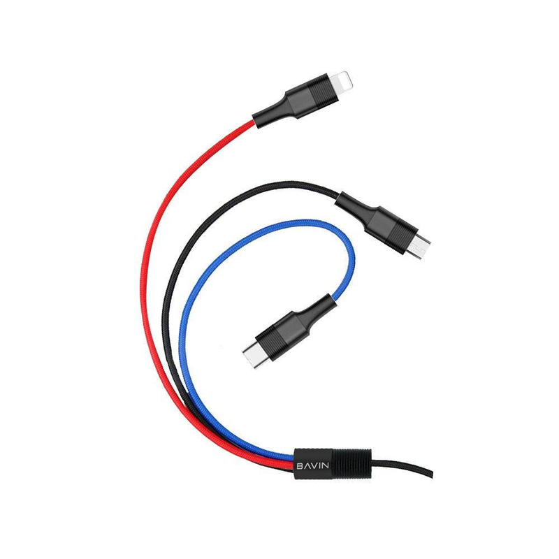 BAVIN CB-163 3in1 Quick Charging Data Cable