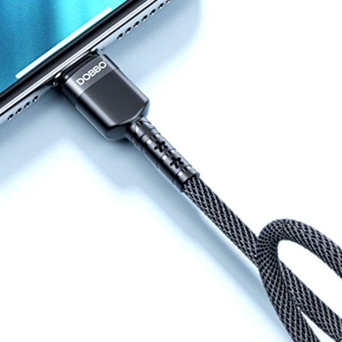 Dobbo C10 Data Cable Micro USB 150cm Braided Wire - Black