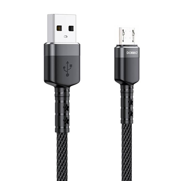 Dobbo C10 Data Cable Micro USB 150cm Braided Wire - Black
