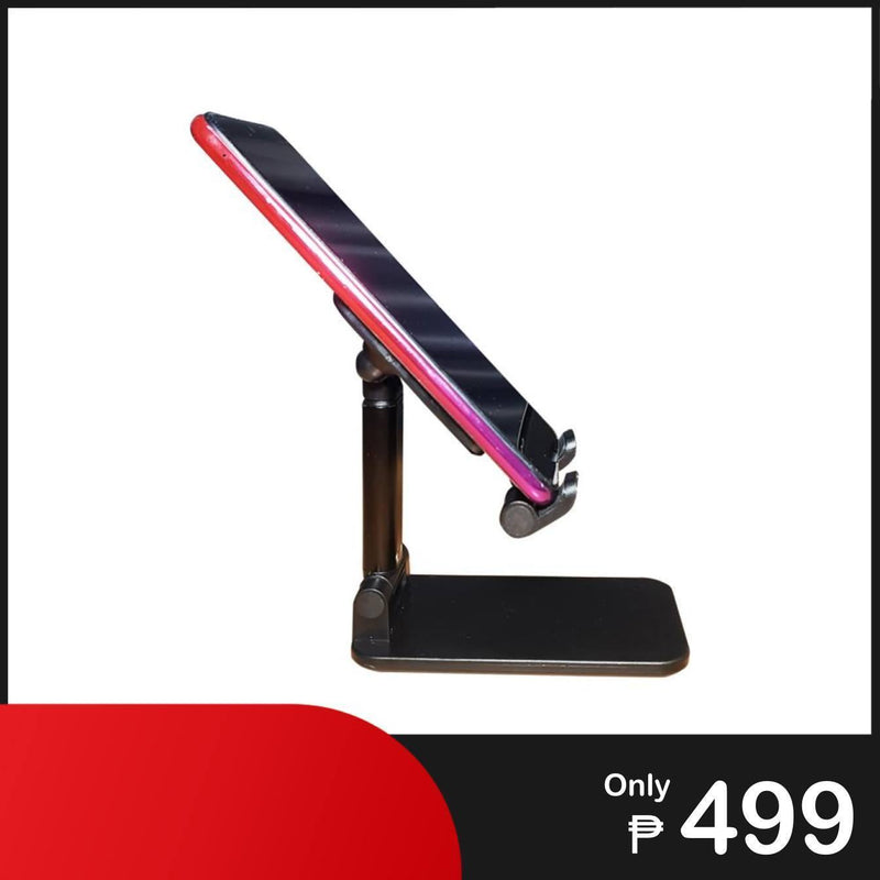 Folding Desktop Phone Stand (Black) - Accessories - Save 'N Earn Wireless