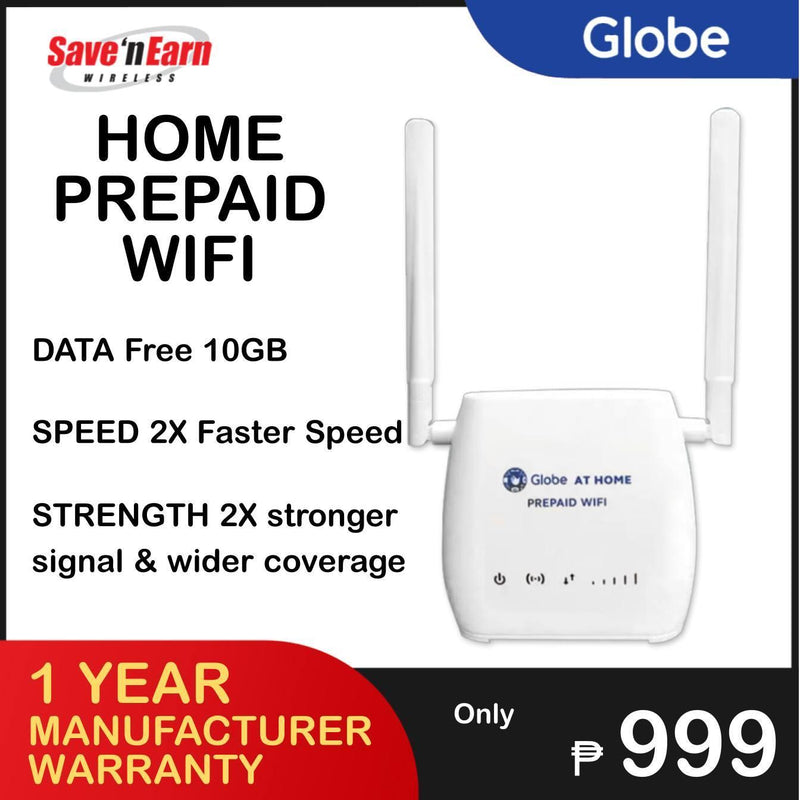 Globe at Home Prepaid Wifi with Antenna Specs Price in