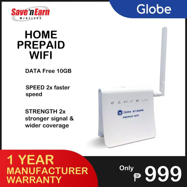 Globe at Home Prepaid Wifi with Antenna Specs Price in