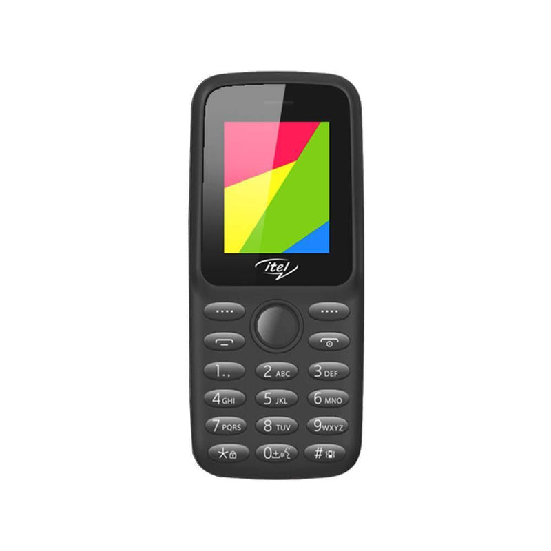 Itel 2163 4MB RAM 4MB ROM (Black) Free Cup - Mobile Phones - Save 'N Earn Wireless