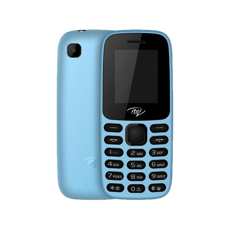 Itel 2171 32MB RAM 32MB ROM ( City Blue) Free Cup - Mobile Phones - Save 'N Earn Wireless
