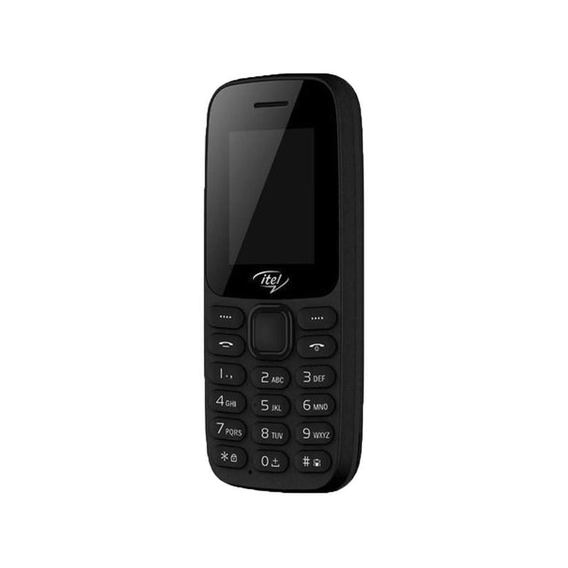 Itel 2171 32MB RAM 32MB ROM ( Elegant Black) with Free Cup - Mobile Phones - Save 'N Earn Wireless
