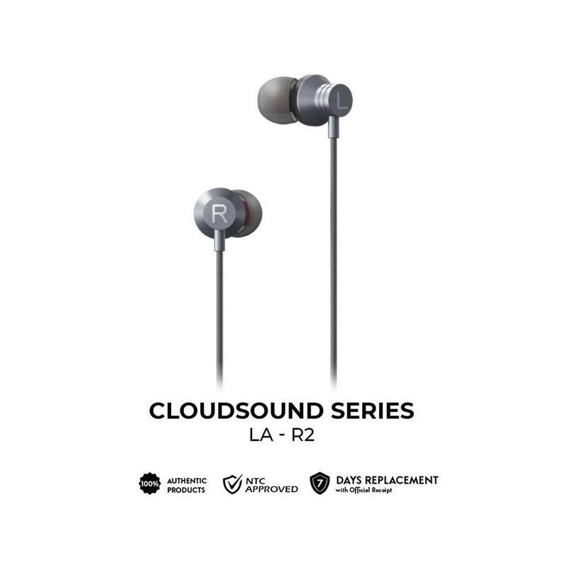 Lavanda Cloudsound  Series R2 In-ear Metal Stereo Headset (Tarnish)