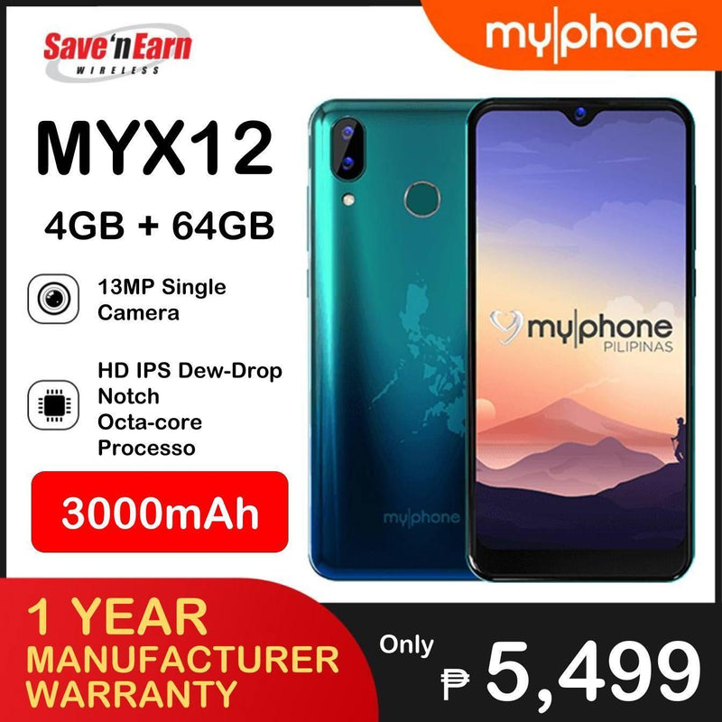 MyPhone MYX12 4GB RAM 64GB ROM (Nebula Blue)