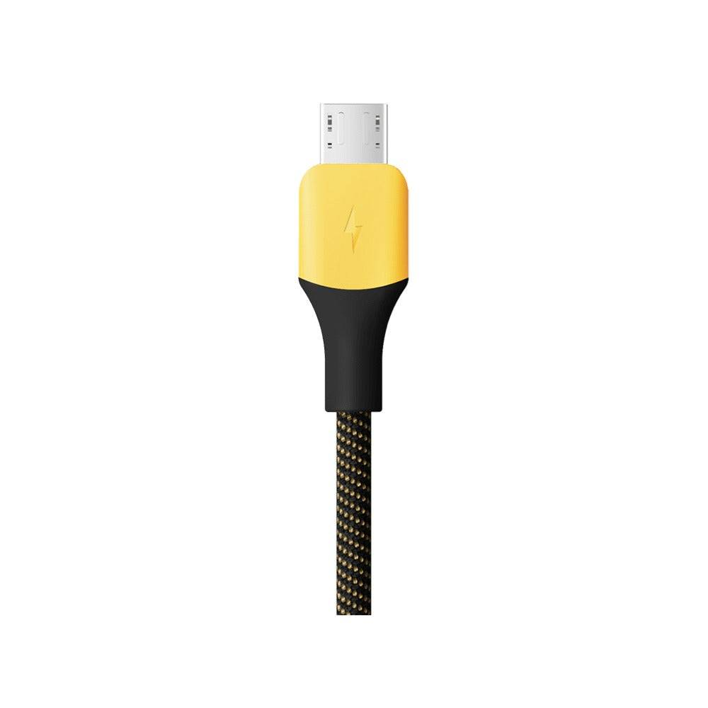 realme Fast Charge Micro USB Cable Black Yellow Specs Price