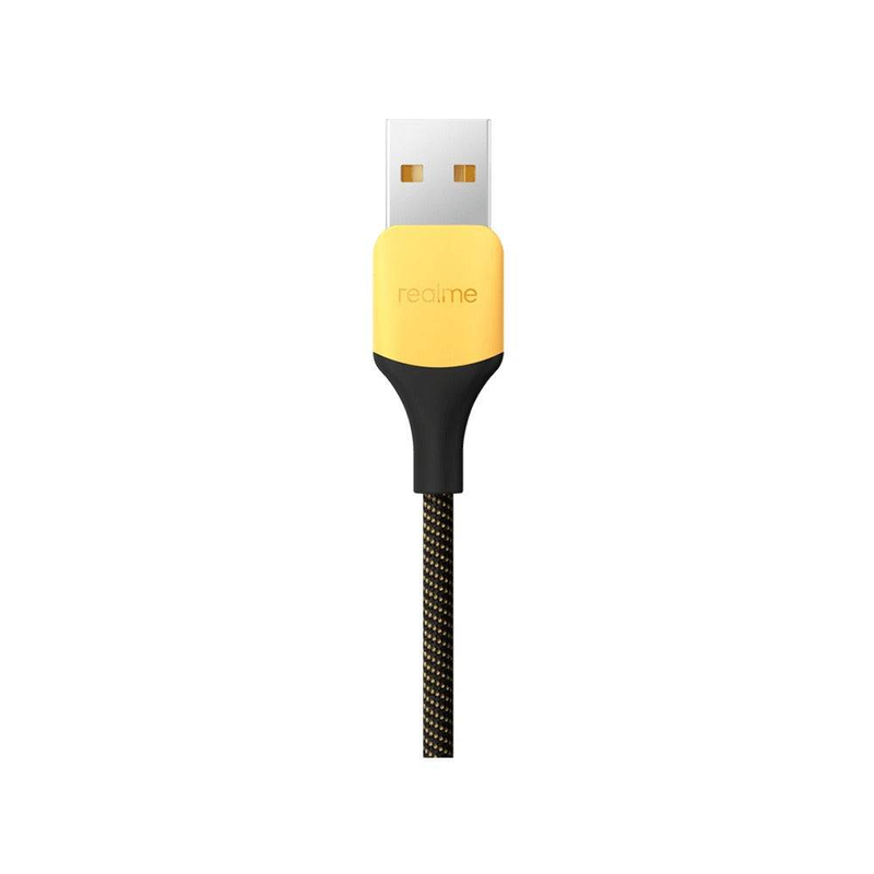 realme Fast Charge Micro-USB Cable (Black/Yellow)