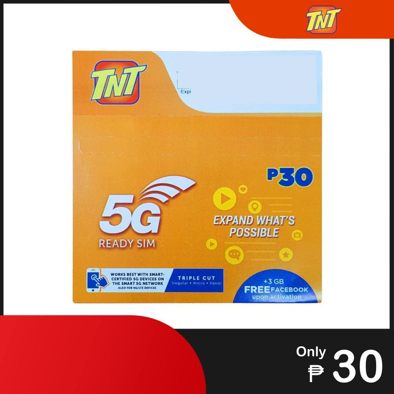 TNT Prepaid Sim 5G - Digital Card - Save 'N Earn Wireless